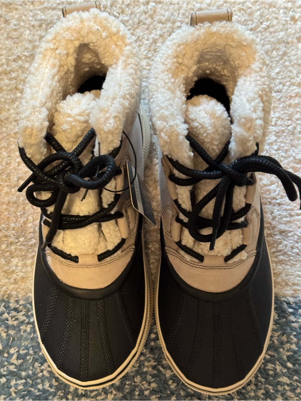 NEW Sorel Out N About IV Chillz Waterproof Boots in Taupe - Picture 5 of 11